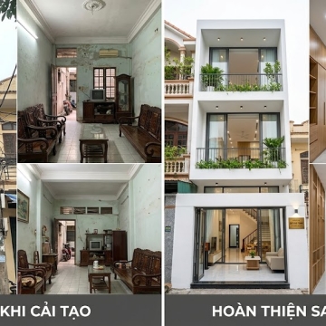 Hoàn thiện công trình sau khi sửa chữa, cải tạo nhà trọn gói