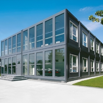 Mẫu nhà văn phòng lắp ghép