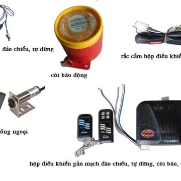 Phụ kiện hỗ trợ cho cửa cuốn Mitadoor an toàn