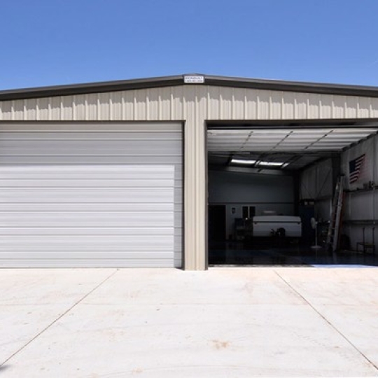 Nhà Garage xe bằng thép tiền chế 