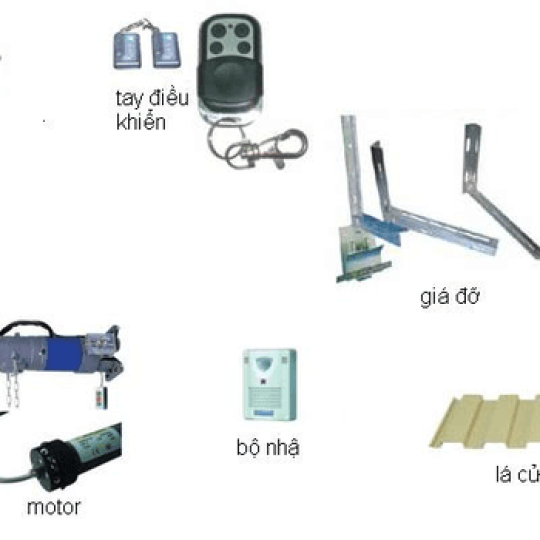 Cung cấp phụ kiện cửa cuốn tại Hoàng Thắng