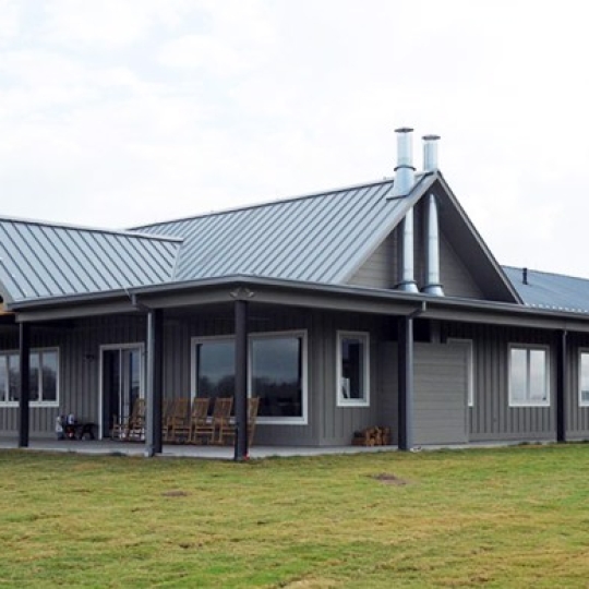 Mẫu nhà thép tiền chế đẹp