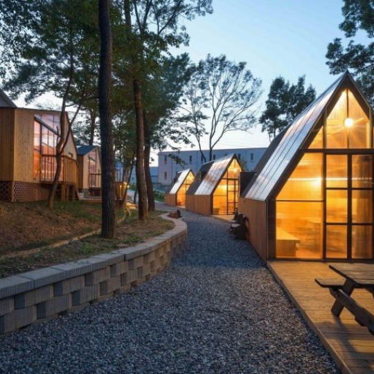 Mẫu nhà lắp ghép homestay đẹp